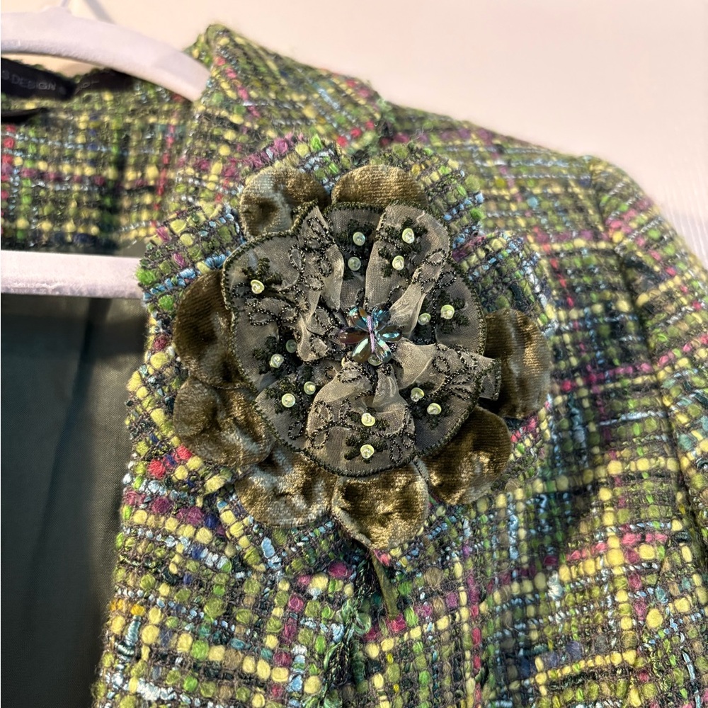 Y2K Express Tweed Jacket - Picture 3 of 5